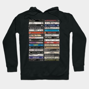 DarkWave 80's & 90's Cassete Tapes Hoodie